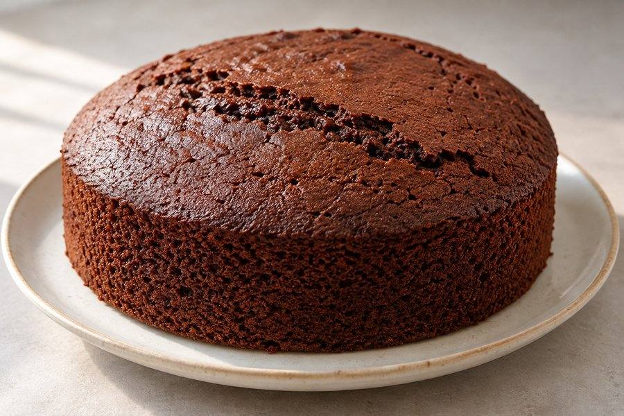 bizcocho de chocolate