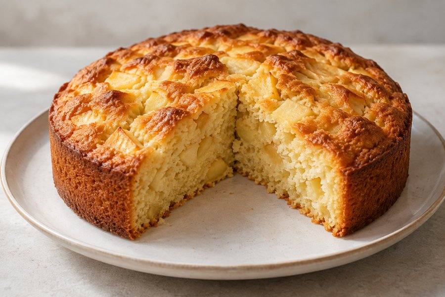 bizcocho de manzana