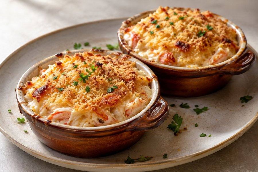 cangrejo gratinado