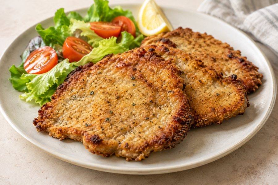 filetes de lomo empanados