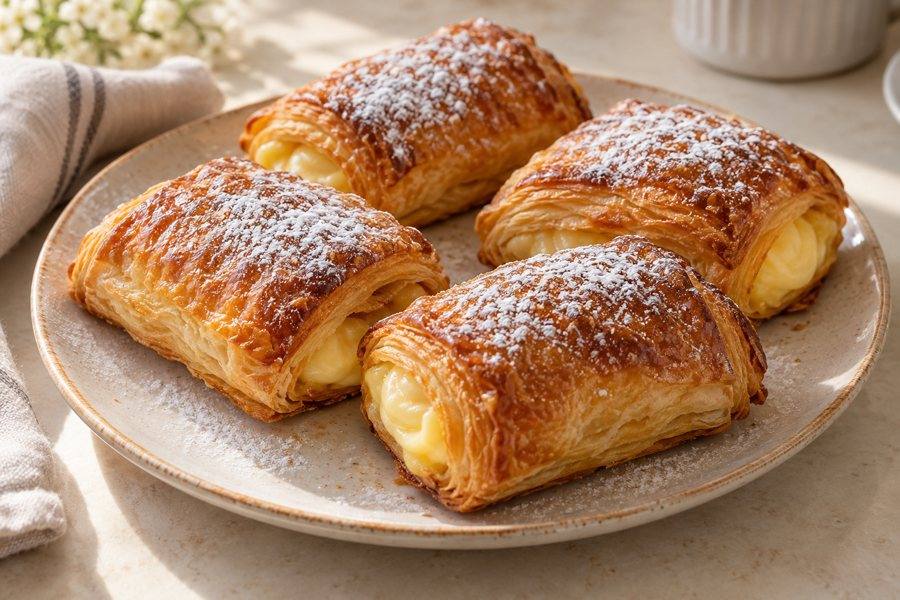 napolitanas de crema