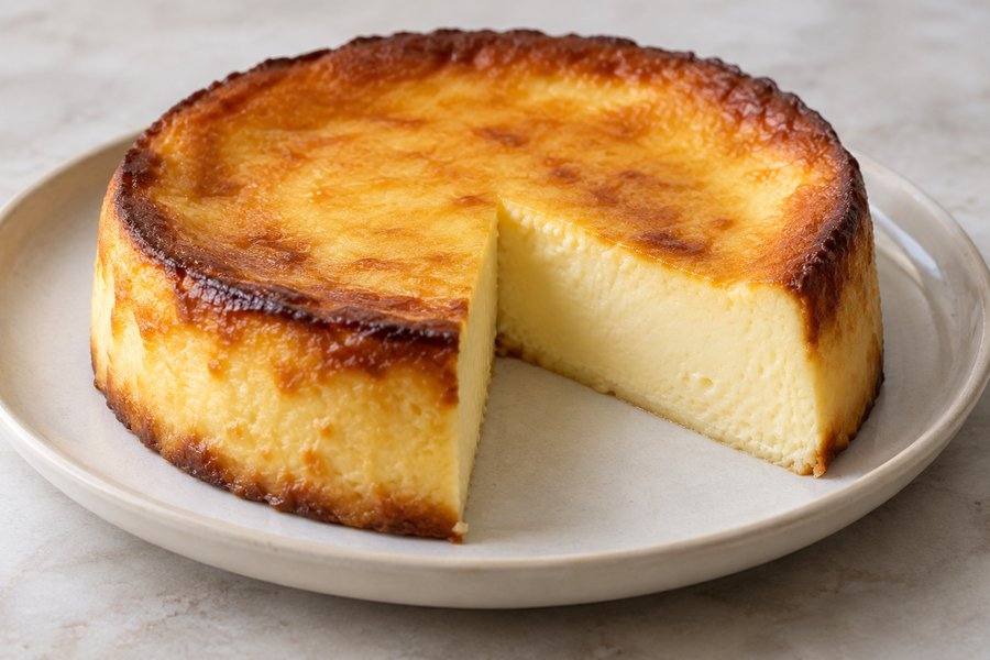 pastel de yogur
