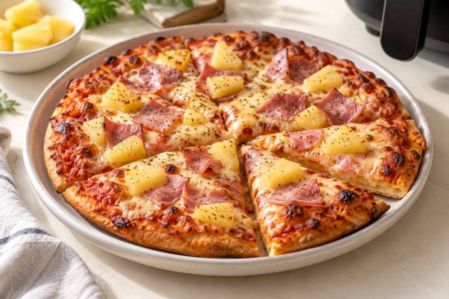 pizza hawaiana