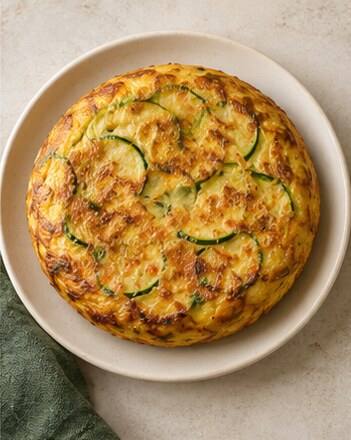 tortilla de calabacín