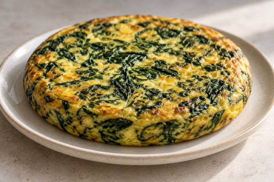 tortilla de espinacas